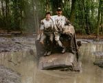 Landcruiser BJ42 going for a swim!