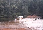 Water crossing at Dwellingup in West Australia