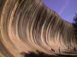 Wave Rock at Hyden in Western Australia