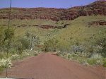 Road into Wittenoom Gorge