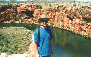 Mark at Yardee Creek (Ningaloo - Western Australia)