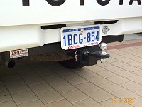 THe ARB Towmaster tow bar.