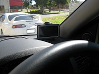 Installed TomTom One XL GPS