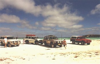 On the Beach at Wedge Island